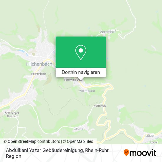 Abdulkani Yazar Gebäudereinigung Karte