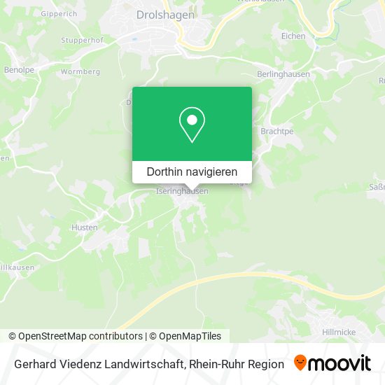 Gerhard Viedenz Landwirtschaft Karte