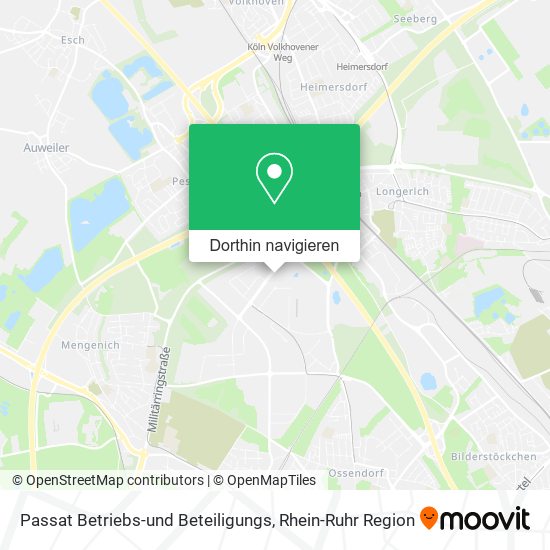 Passat Betriebs-und Beteiligungs Karte