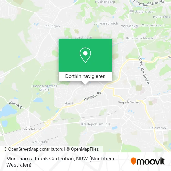 Moscharski Frank Gartenbau Karte