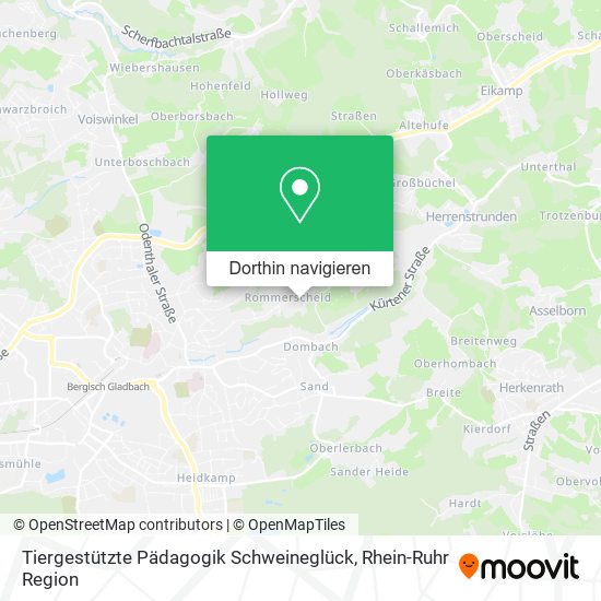 Tiergestützte Pädagogik Schweineglück Karte