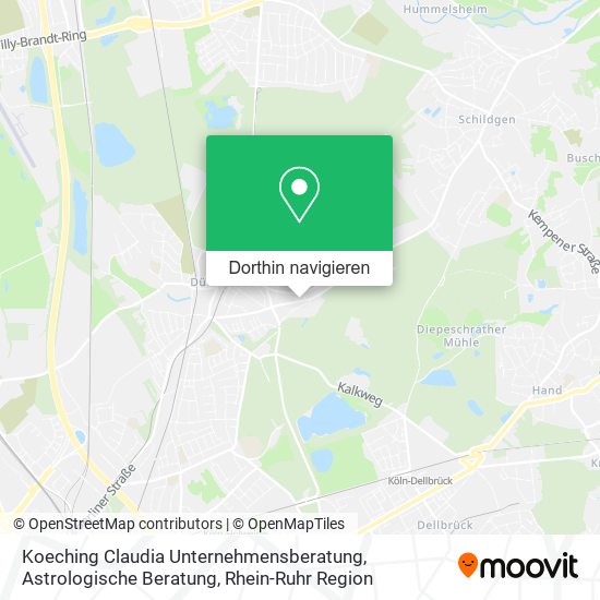 Koeching Claudia Unternehmensberatung, Astrologische Beratung Karte