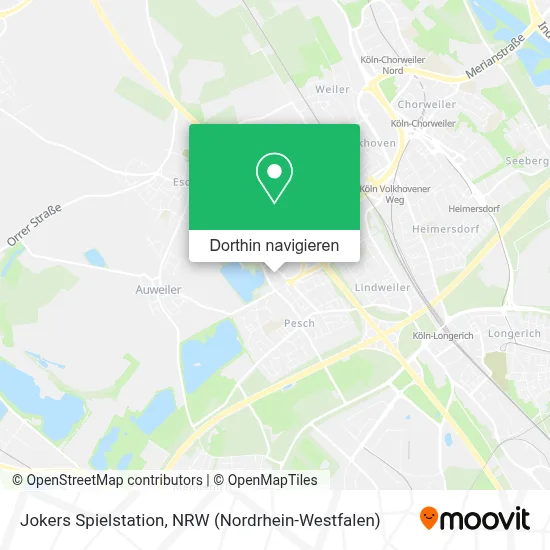 Jokers Spielstation Karte