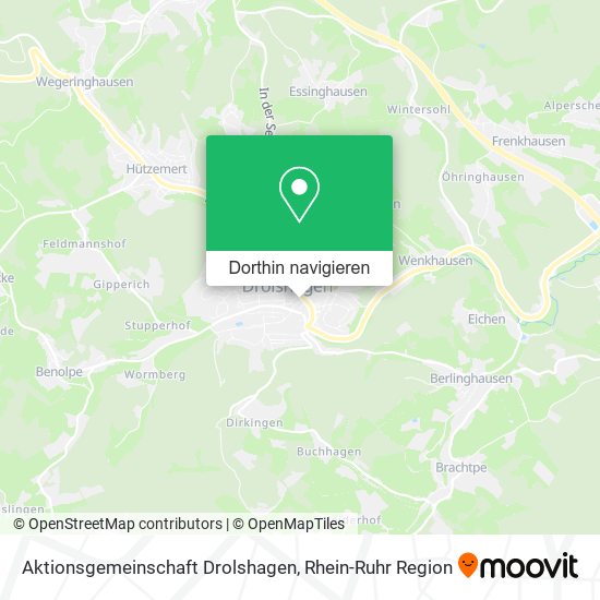 Aktionsgemeinschaft Drolshagen Karte