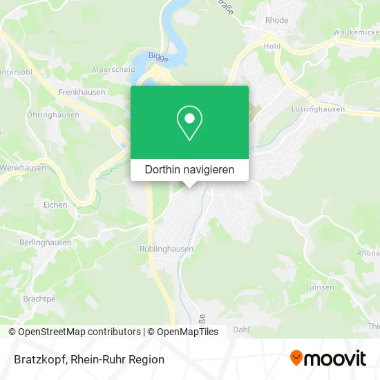 Bratzkopf Karte