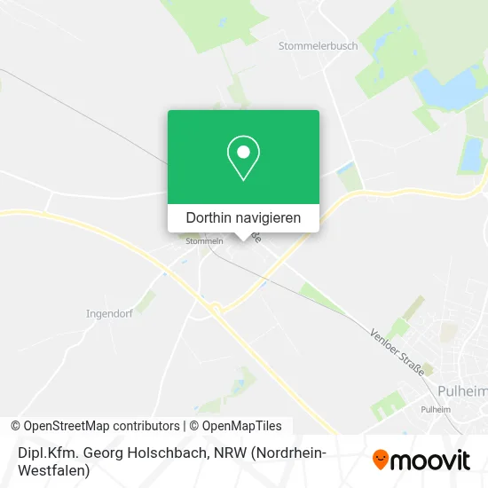 Dipl.Kfm. Georg Holschbach Karte