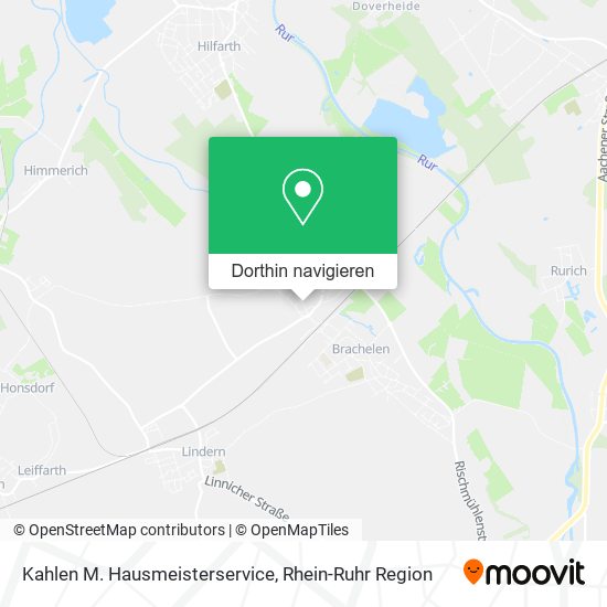Kahlen M. Hausmeisterservice Karte