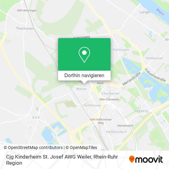 Cjg Kinderheim St. Josef AWG Weiler Karte