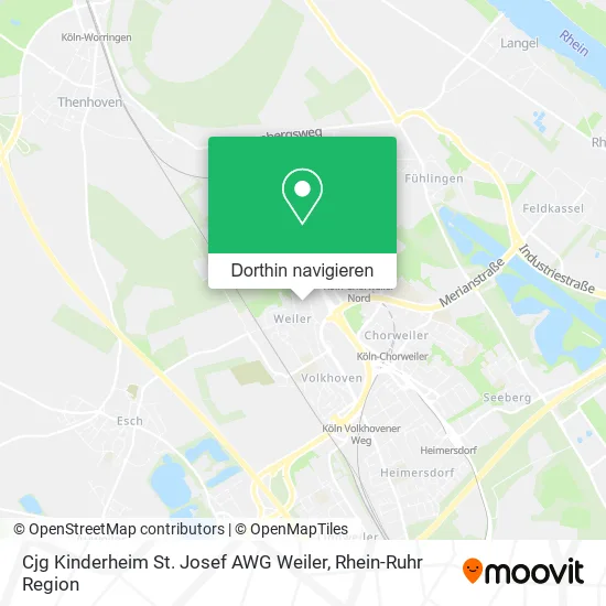 Cjg Kinderheim St. Josef AWG Weiler Karte
