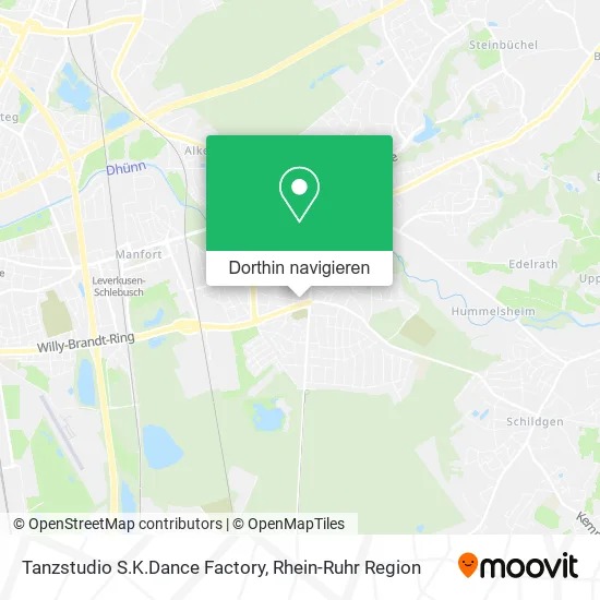 Tanzstudio S.K.Dance Factory Karte