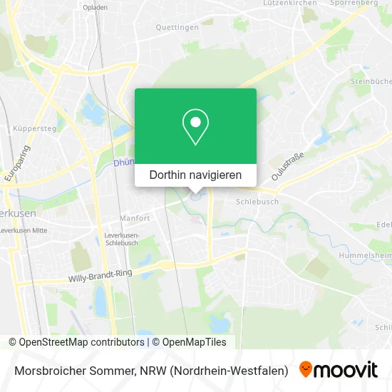 Morsbroicher Sommer Karte