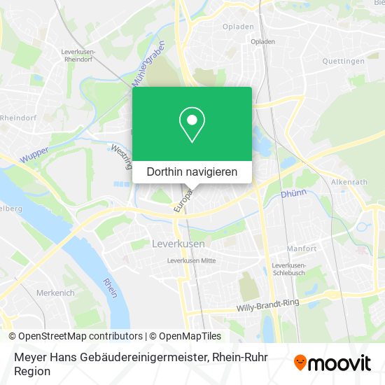 Meyer Hans Gebäudereinigermeister Karte