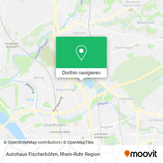 Autohaus Fischerböhm Karte