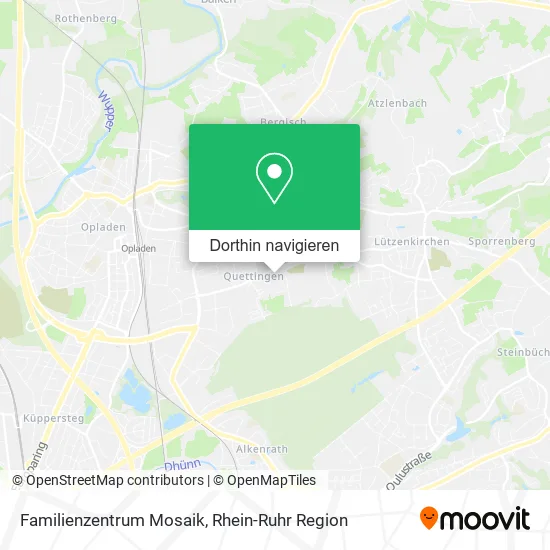 Familienzentrum Mosaik Karte