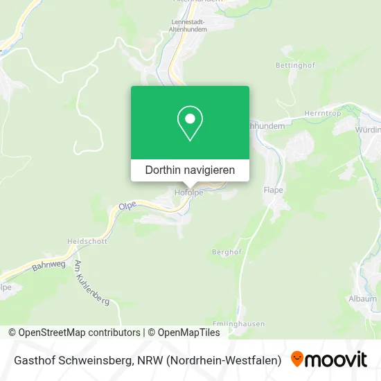 Gasthof Schweinsberg Karte