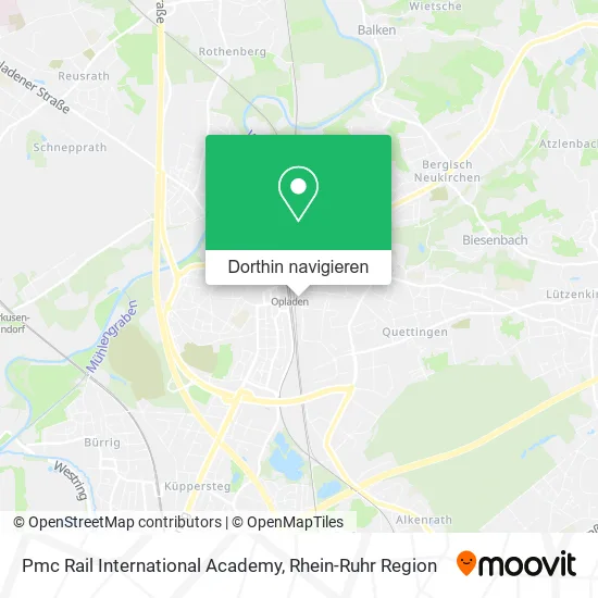 Pmc Rail International Academy Karte