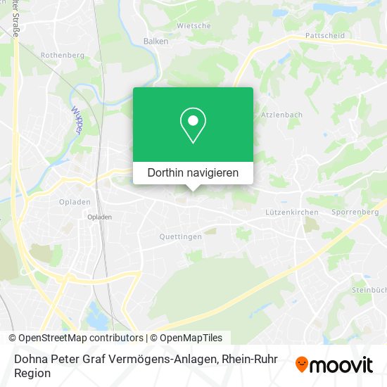 Dohna Peter Graf Vermögens-Anlagen Karte
