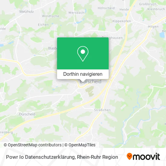 Powr Io Datenschutzerklärung Karte