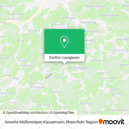 Annette Müllensieper-Kausemann Karte