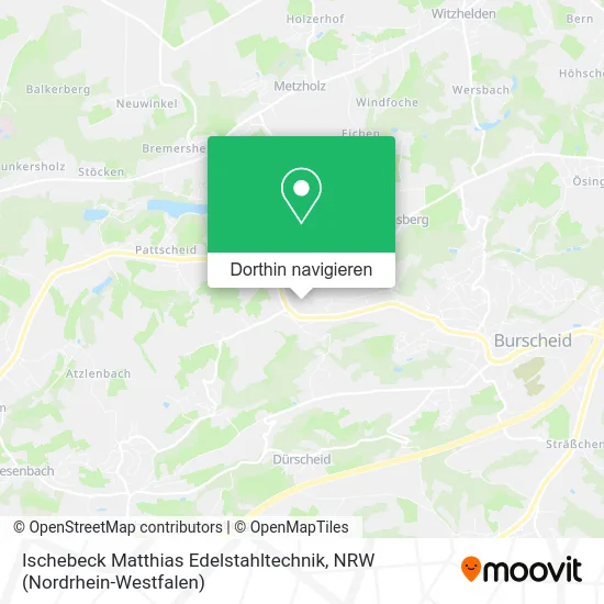 Ischebeck Matthias Edelstahltechnik Karte