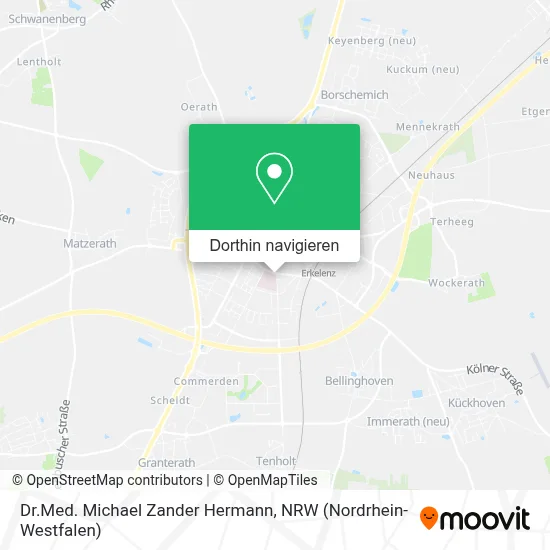 Dr.Med. Michael Zander Hermann Karte