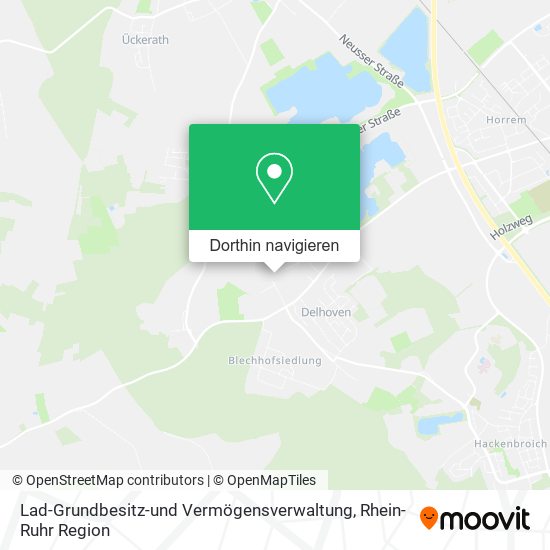 Lad-Grundbesitz-und Vermögensverwaltung Karte