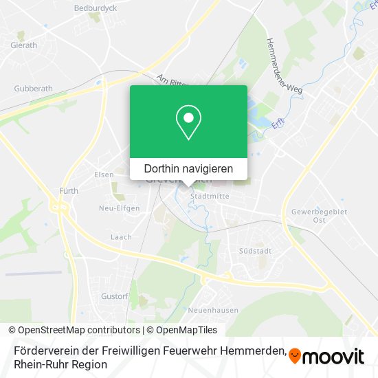 Förderverein der Freiwilligen Feuerwehr Hemmerden Karte