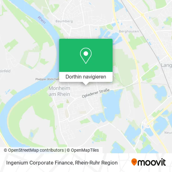 Ingenium Corporate Finance Karte