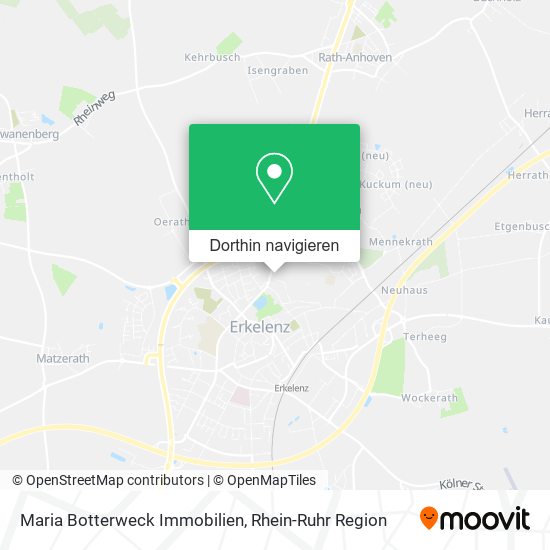 Maria Botterweck Immobilien Karte