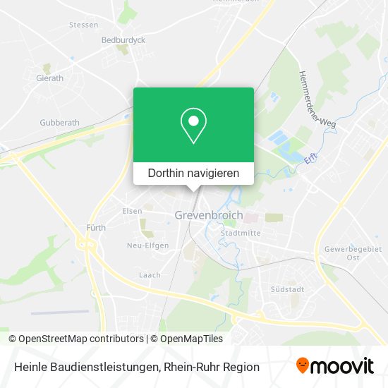 Heinle Baudienstleistungen Karte