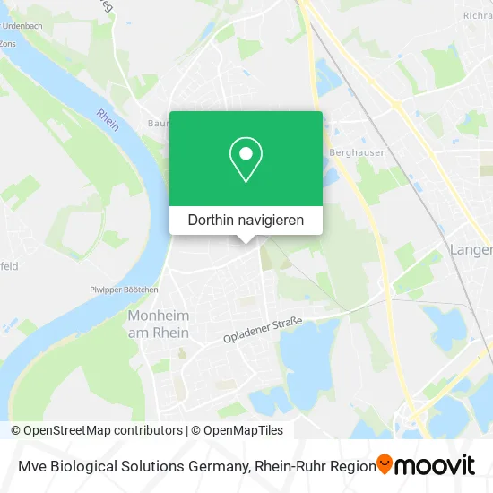 Mve Biological Solutions Germany Karte