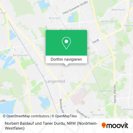 Norbert Baldauf und Taner Durdu Karte