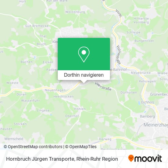 Hornbruch Jürgen Transporte Karte