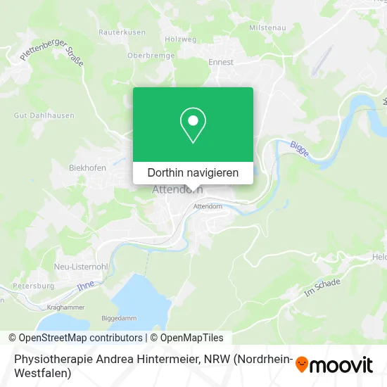 Physiotherapie Andrea Hintermeier Karte