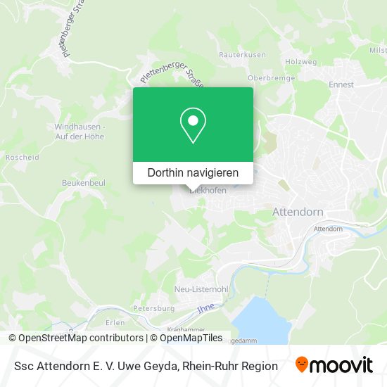 Ssc Attendorn E. V. Uwe Geyda Karte