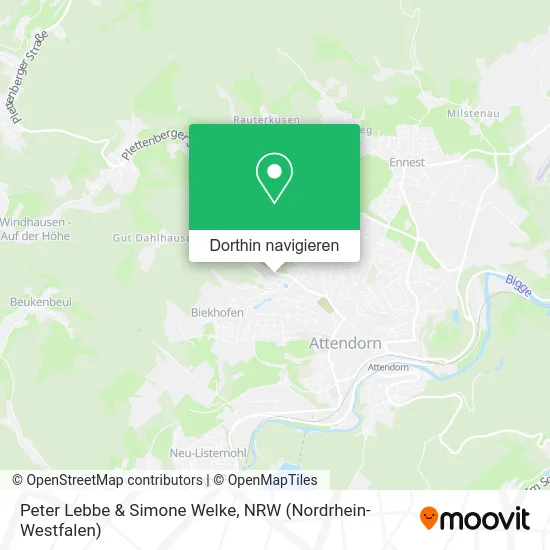 Peter Lebbe & Simone Welke Karte