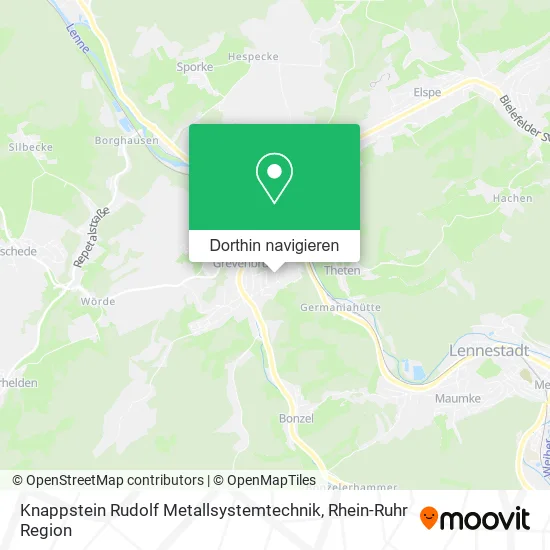 Knappstein Rudolf Metallsystemtechnik Karte