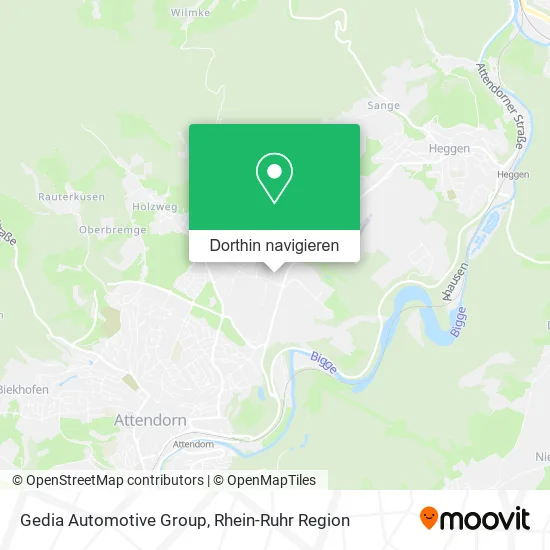 Gedia Automotive Group Karte