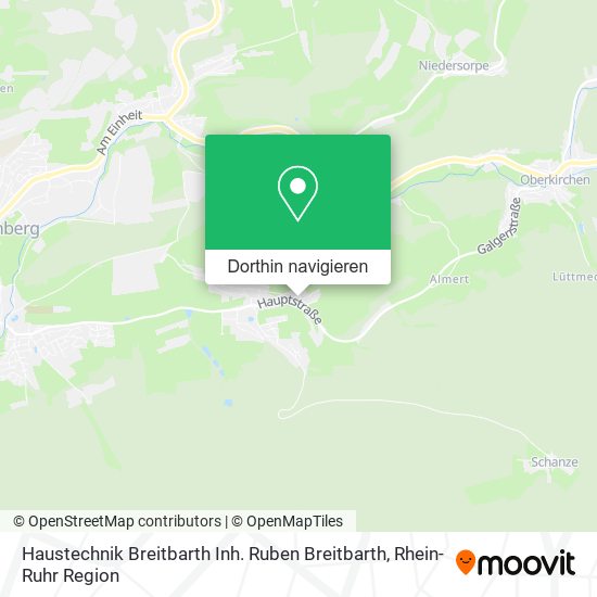 Haustechnik Breitbarth Inh. Ruben Breitbarth Karte