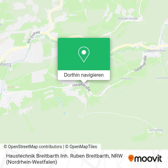 Haustechnik Breitbarth Inh. Ruben Breitbarth Karte