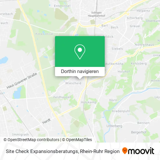 Site Check Expansionsberatungs Karte