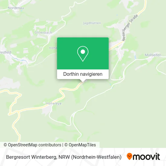 Bergresort Winterberg Karte
