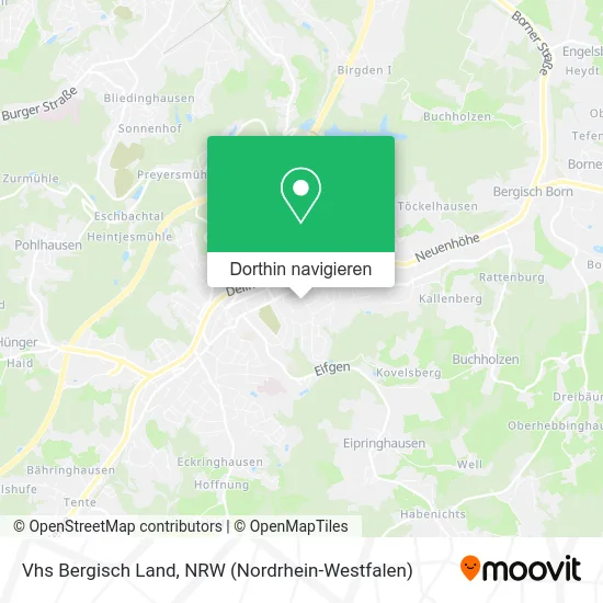 Vhs Bergisch Land Karte