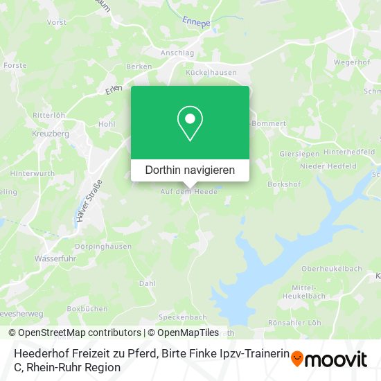 Heederhof Freizeit zu Pferd, Birte Finke Ipzv-Trainerin C Karte