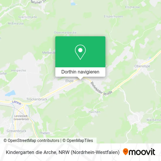 Kindergarten die Arche Karte