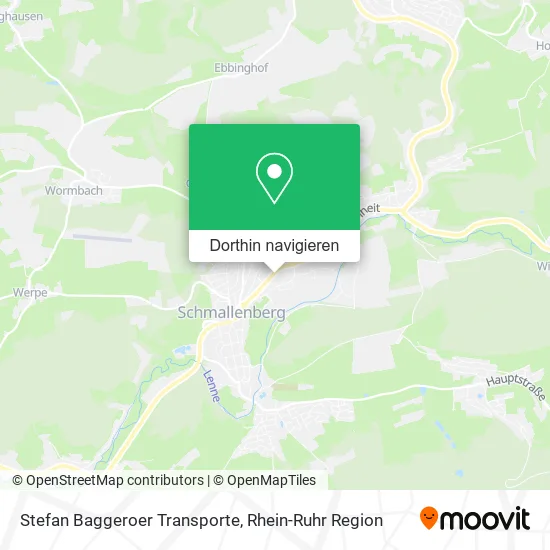 Stefan Baggeroer Transporte Karte