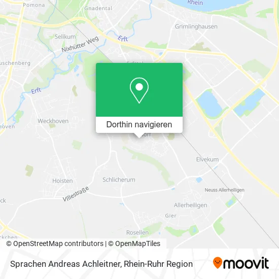 Sprachen Andreas Achleitner Karte