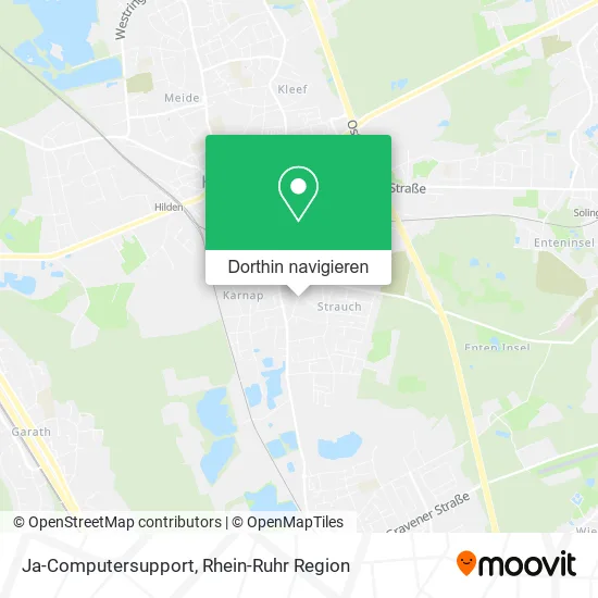 Ja-Computersupport Karte