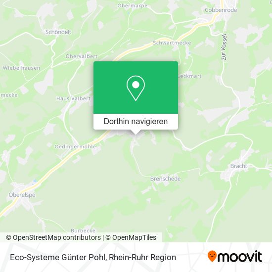 Eco-Systeme Günter Pohl Karte