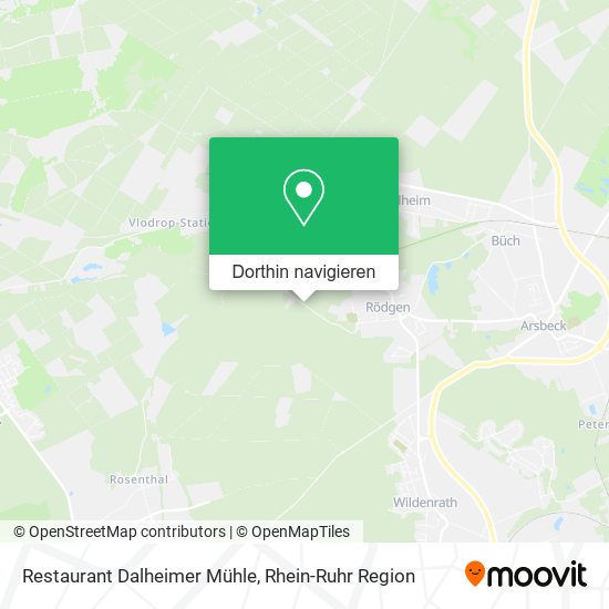 Restaurant Dalheimer Mühle Karte